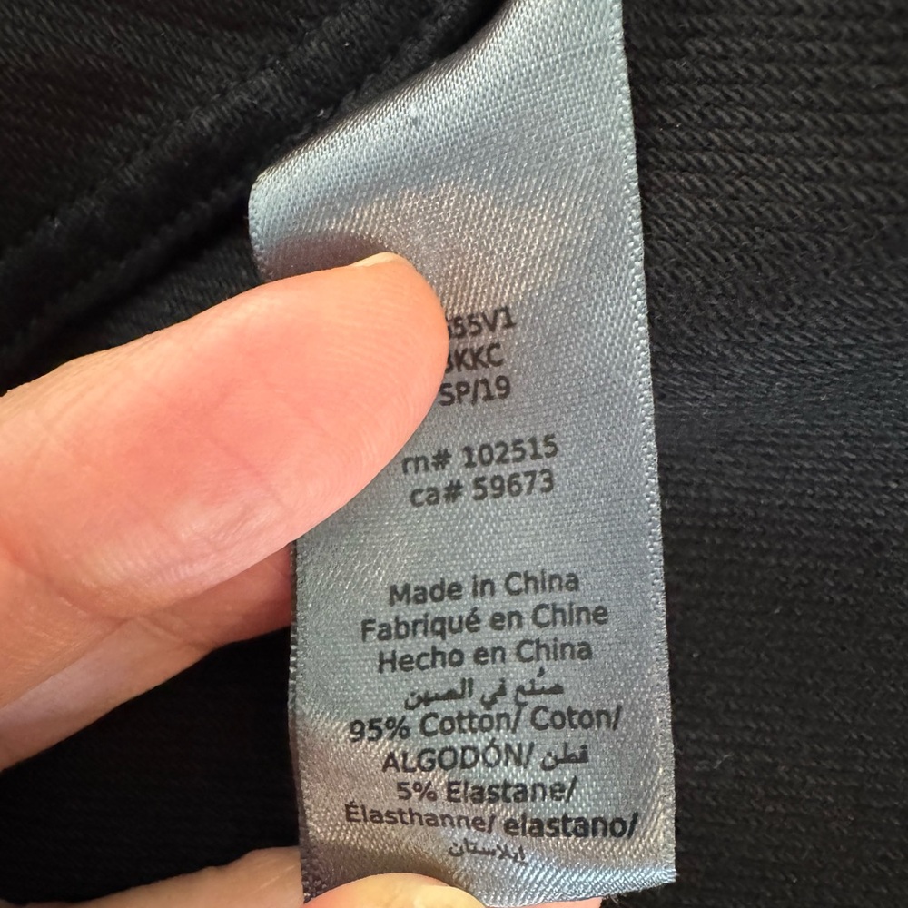 John Varvatos Black Shirt Jacket - Picture 4 of 4